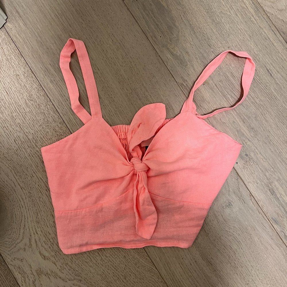 Target neon pink top